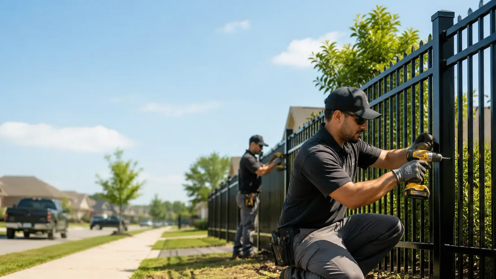 Metal Fence Installation in Oronoco, MN